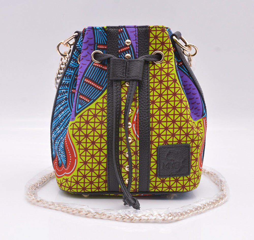 Purple Sac Bucket Bag